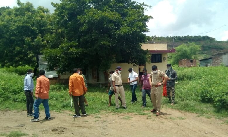 Murder in Mangaldham Colony-amravati-mandal