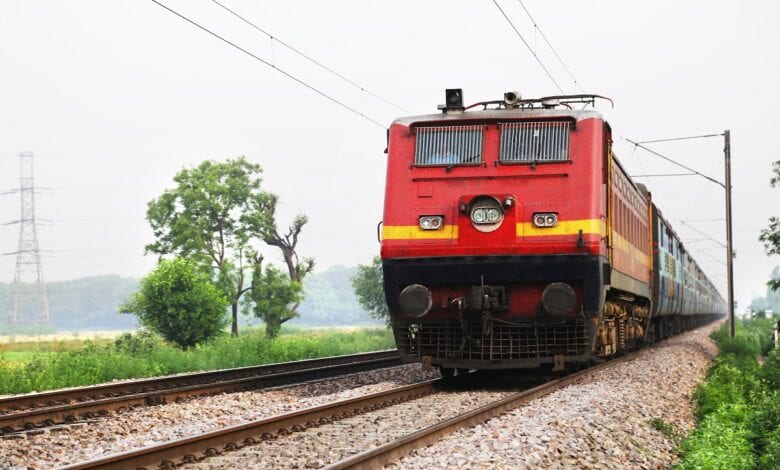 Passenger Train Close Up