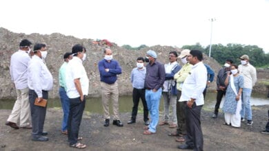 municipal-commissioner-inspected-prathamesh-and-chhatri-ponds-amravati-mandal