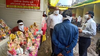 53-thousand-eco-friendly-sculptures-available-for-ganeshotsav-amravati-mandal