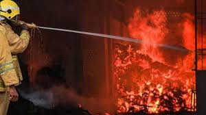 Explosion in oxygen cylinder warehouse