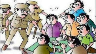Raid-gambling-dens-amravati-mandal