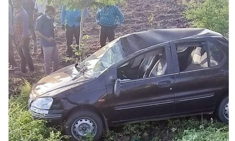 car-accident-amravati-mandal