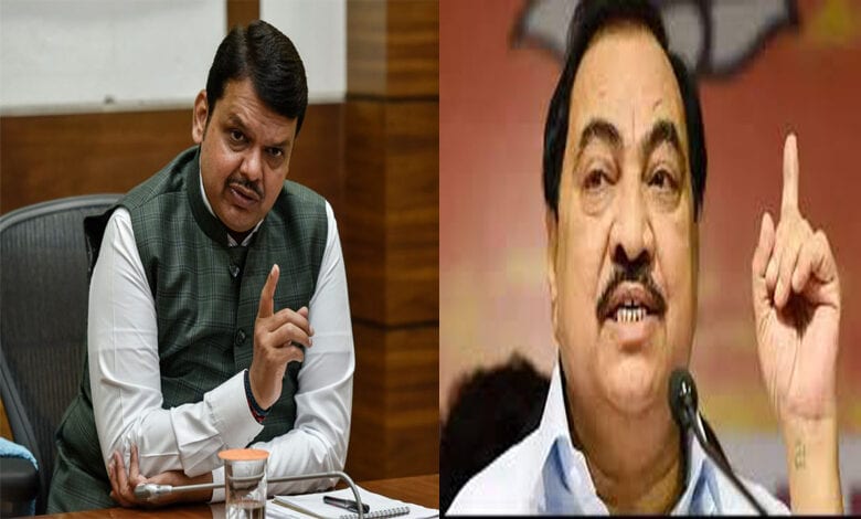 Khadse-Fadnavis-Amravati-Mandal