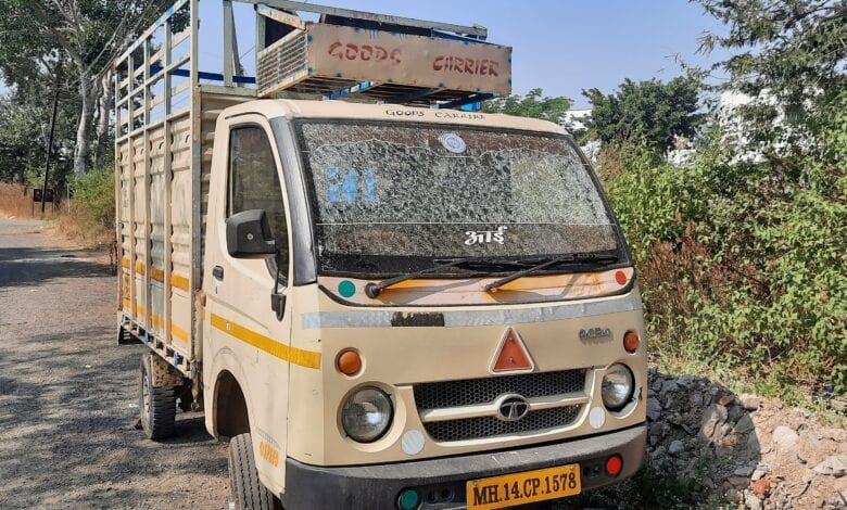 Distroyed-Veicle-Amravati-Mandal