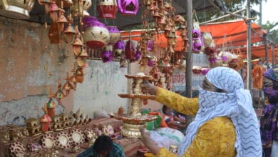 Artistic-Clay-Lamp-amravati-mandal