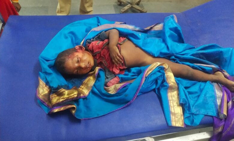 crushed-the-girl-amravati-mandal