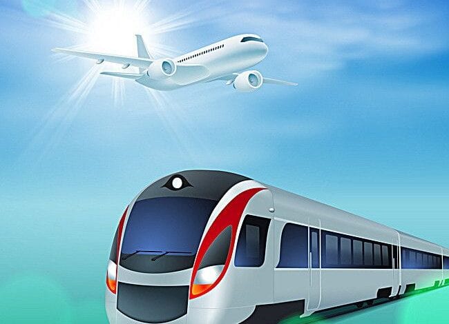 Plane-And-Train-Amravati-Mandal