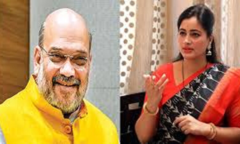 navneet-rana-with-amit-shah-amravati-mandal