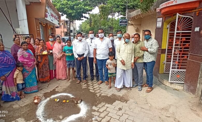 Bhumipujan-Amravati-Mandal