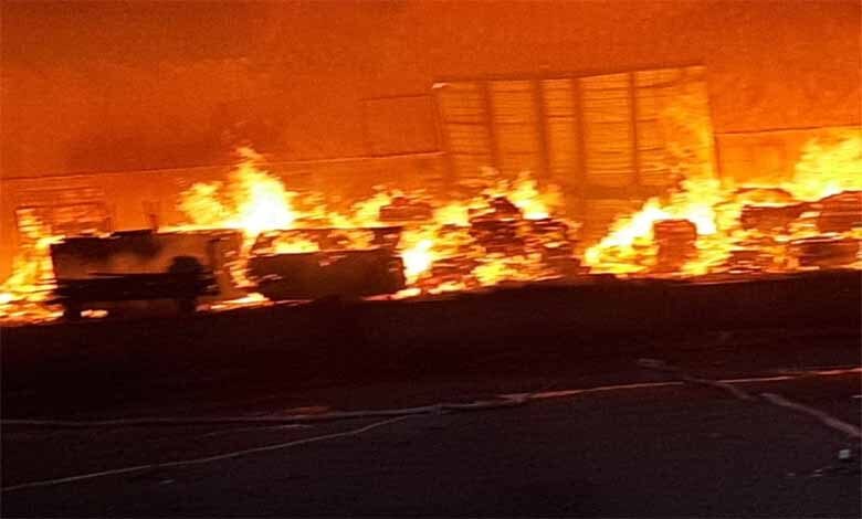 MIDC-Fire-Amravati-Mandal