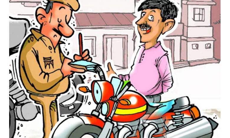 Traffic-police-amravati-mandal