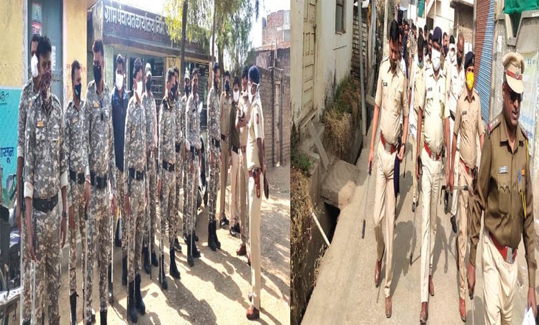 Police-March-Amravati-Mandal