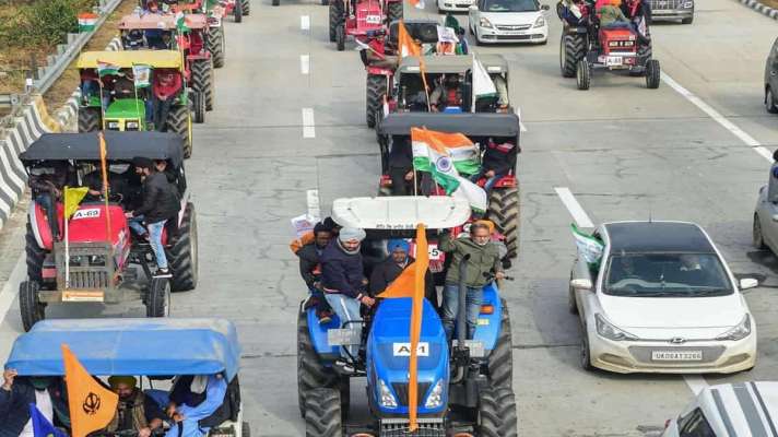 tractor-parade-amravati-mandal