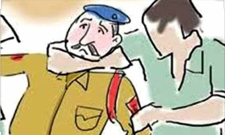 Police-Station-Threaten-amravati-mandal