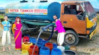 Tanker-water-supply-amravati-mandal