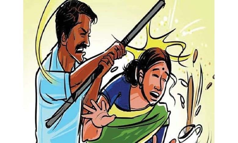 Wife-Beaten-amravati-mandal