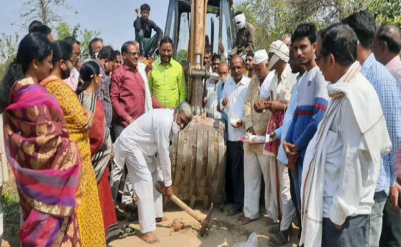 Bhumipujan-Amravati-Mandal