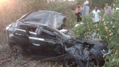 car-accident-amravati-mandal