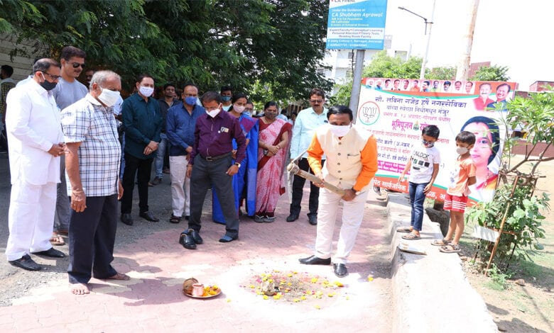 Bhumipujan-Amravati-Mandal