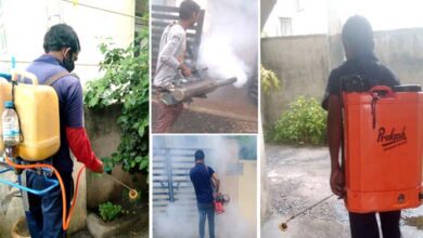 Washing-and-spraying-amravati-mandal