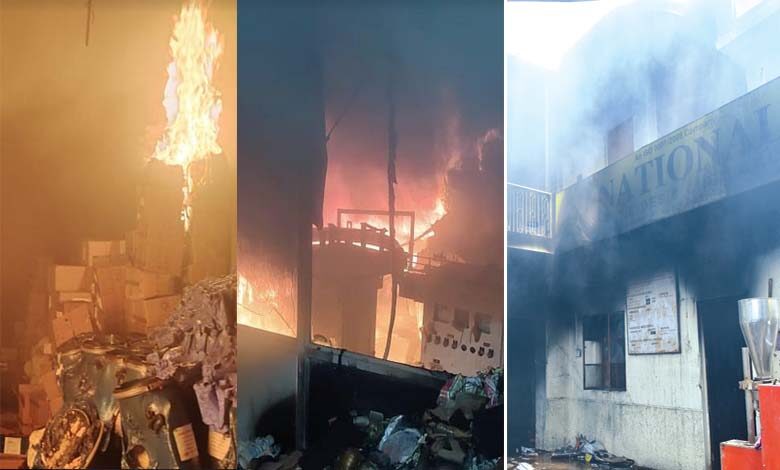 MIDC-Fire-amravati-mandal