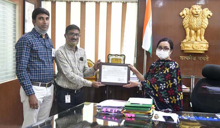 Sipna Engineering College got Green Champion Award
