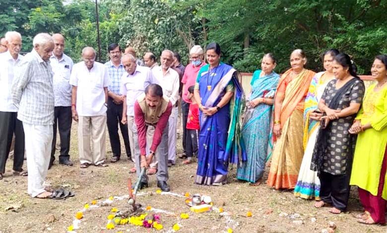 Sanwad-kendra-bhoomi-pujan-amravati-mandal