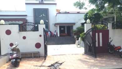 Attack-at-Jagtap's-house-amravati-mandal