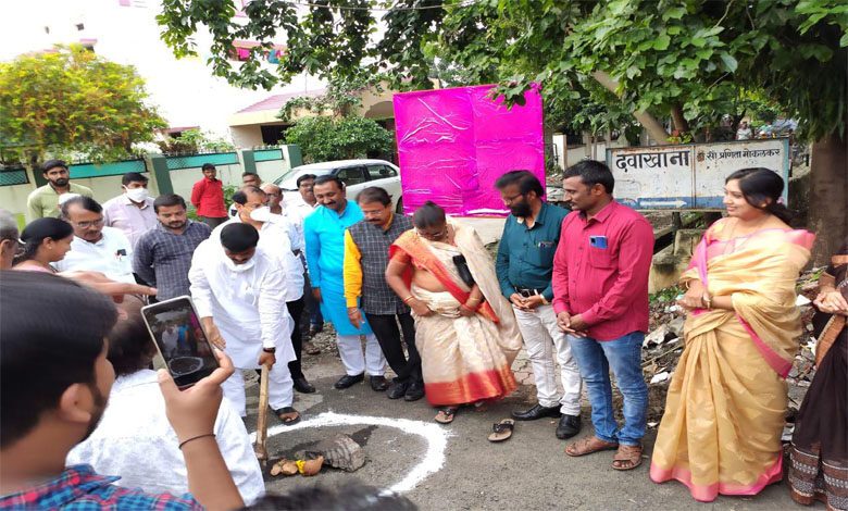 Bhumipujan-Amravati-Mandal