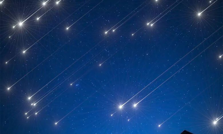 Meteor rain-Amravati-Mandal