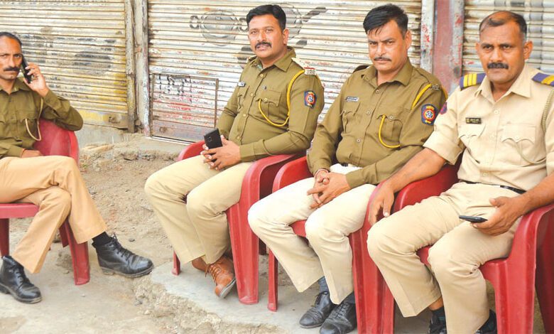 Police Fixed point duty-Amravati-Mandal