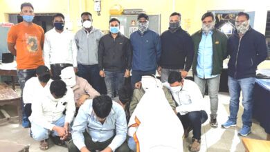 Raid-on-Gambling-Station-amravati-mandal
