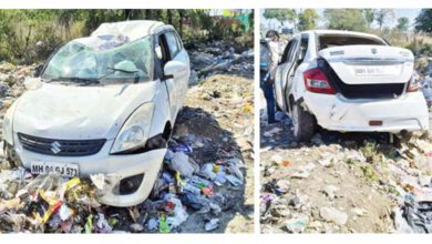 Car-Overturned-amravati-mandal