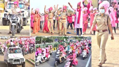 Women's-Bike-Rally-amravati-mandal