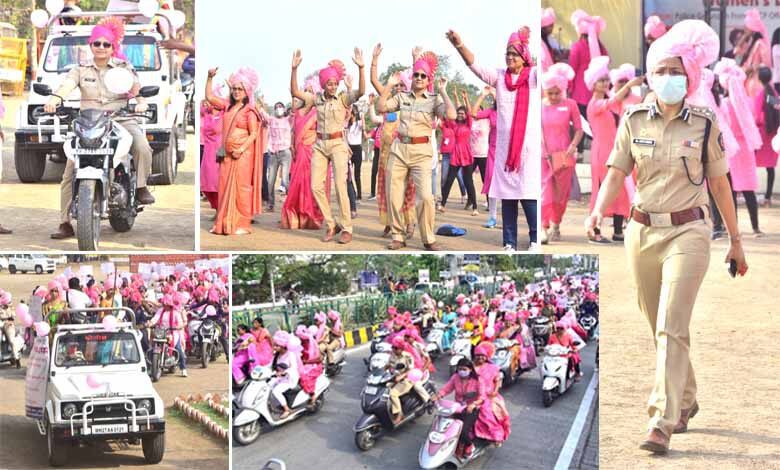 Women's-Bike-Rally-amravati-mandal