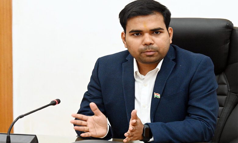 District Magistrate Saurabh Katiyar